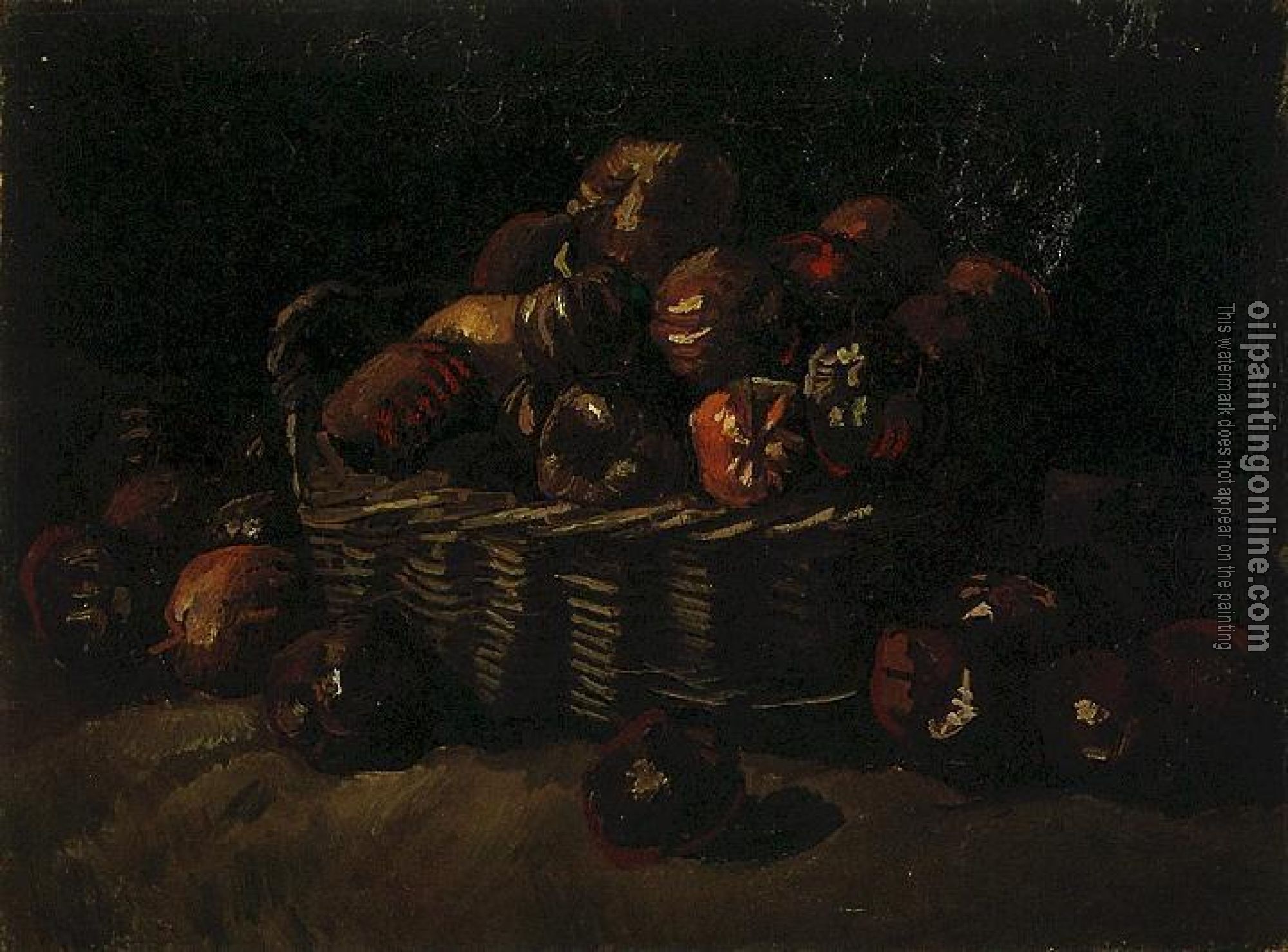 Gogh, Vincent van - Still Life with Basket of Apples